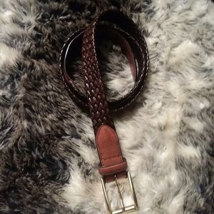 Men's Dockers belt- brown- size 34/85